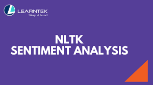 NLTK Sentiment Analysis